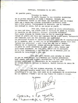 Ricardo García sobre gira de Quilapayún por Argentina