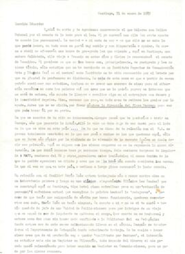 Comentarios de Leonidas Banderas a Eduardo Carrasco sobre la situación que se vive en Chile